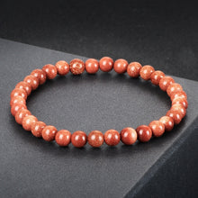 Load image into Gallery viewer, Natural Sandstone  Beads Bracelet