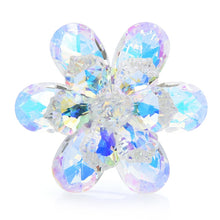 Load image into Gallery viewer, Shining Glass Flower Brooch
