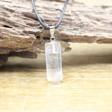 Load image into Gallery viewer, Natural Rose Quartzs Tube Necklaces
