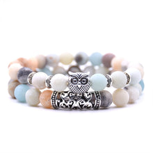 Load image into Gallery viewer, Owl Stone Bracelets
