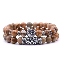 Load image into Gallery viewer, Owl Stone Bracelets
