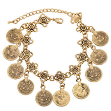 Load image into Gallery viewer, Bohemia Carved Coin Bracelets