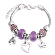 Load image into Gallery viewer, Charm Beaded Bangles Bracelet