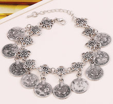 Load image into Gallery viewer, Bohemia Carved Coin Bracelets