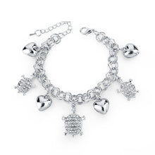 Load image into Gallery viewer, Heart Beetle Charm Bracelets