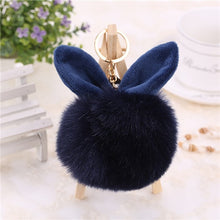 Load image into Gallery viewer, Fluffy Bunny Keychain
