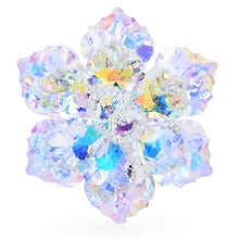 Load image into Gallery viewer, Shining Glass Flower Brooch
