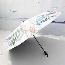 Load image into Gallery viewer, Cartoon Print  Anti-UV Automatic Folding Umbrella
