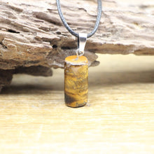 Load image into Gallery viewer, Natural Rose Quartzs Tube Necklaces
