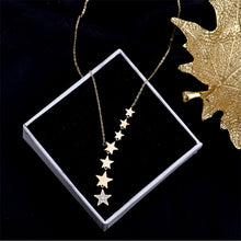 Load image into Gallery viewer, Stars Zircon Necklace