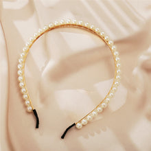 Load image into Gallery viewer, Simple Pearls Hairbands