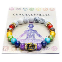 Load image into Gallery viewer, 7 Chakra Healing Bracelet