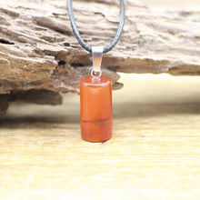Load image into Gallery viewer, Natural Rose Quartzs Tube Necklaces
