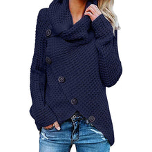 Load image into Gallery viewer, O-Neck Long Sleeve Solid Women Sweater