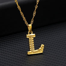 Load image into Gallery viewer, Stainless Steel Initial Necklaces