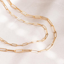 Load image into Gallery viewer, Paperclip Link Chain Necklace
