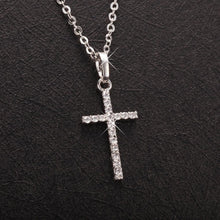 Load image into Gallery viewer, Jesus Cross Pendant Necklace