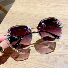Load image into Gallery viewer, Retro Cutting Lens Gradient Sunglasses