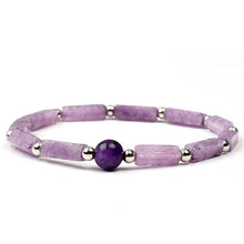 Load image into Gallery viewer, Amethyst Stone Energy Bracelets
