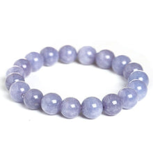 Load image into Gallery viewer, Purple Round Stone Bead Bracelets