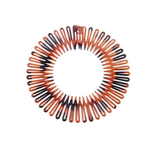 Load image into Gallery viewer, Circle Shaped Diamond Stretch Comb Teeth Headband