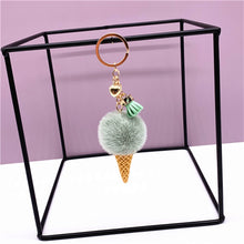 Load image into Gallery viewer, Fashion Plush Icecream Keychain