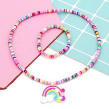 Load image into Gallery viewer, Clay Beads Necklace Set