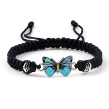 Load image into Gallery viewer, Braided String Butterfly Bracelet