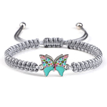 Load image into Gallery viewer, Braided String Butterfly Bracelet Sale