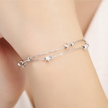 Load image into Gallery viewer, 925 sterling silver Beautiful stars Bracelets