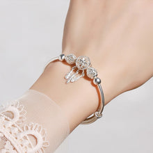 Load image into Gallery viewer, 925 Sterling Silver Dreamcatcher Bracelet
