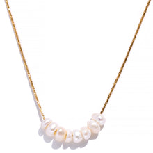 Load image into Gallery viewer, Natural Pearl Beads Necklace