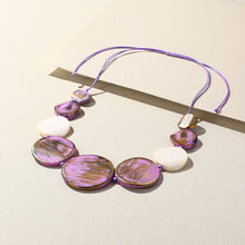 Load image into Gallery viewer, Wooden Beaded Pendant Necklaces