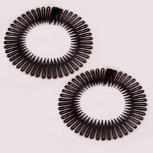 Load image into Gallery viewer, Circle Shaped Diamond Stretch Comb Teeth Headband