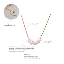 Load image into Gallery viewer, Natural Pearl Beads Necklace