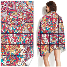 Load image into Gallery viewer, Mandala Beach Absorbent Towels