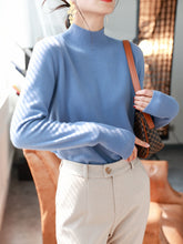 Load image into Gallery viewer, Turtleneck pullover Chic sweaters