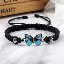 Load image into Gallery viewer, Braided String Butterfly Bracelet Sale
