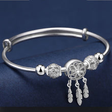 Load image into Gallery viewer, 925 Sterling Silver Dreamcatcher Bracelet