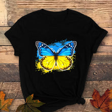 Load image into Gallery viewer, Butterfly Printed Women T-shirt