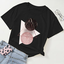 Load image into Gallery viewer, Geometric Pattern Women T-shirts