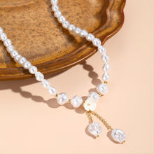Load image into Gallery viewer, Baroque Pearl Necklace