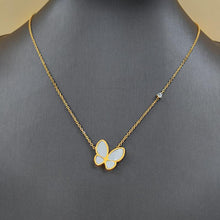 Load image into Gallery viewer, 18k Gold Plated Butterfly Necklace
