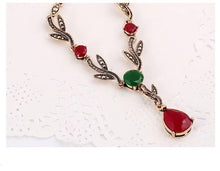 Load image into Gallery viewer, Holiday Cheer Drop Necklace Set