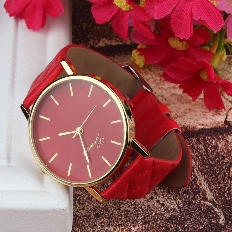 Casual Geneva Fashion Wristwatch