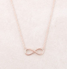 Load image into Gallery viewer, Gold Charm Infinity Pendants Choker Necklaces (6926520811714)