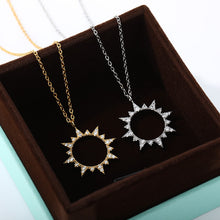 Load image into Gallery viewer, Crystal Sun Pendants Necklaces (6928476012738)