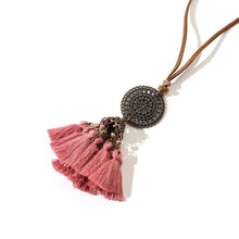 Load image into Gallery viewer, Gypsy Ethinic Tassel Pendant Necklace (6926487748802)