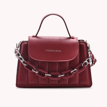 Load image into Gallery viewer, Leather Chain Shoulder Crossbody Handbags (7143436714178)
