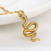 Load image into Gallery viewer, Snake Necklace (6926538473666)